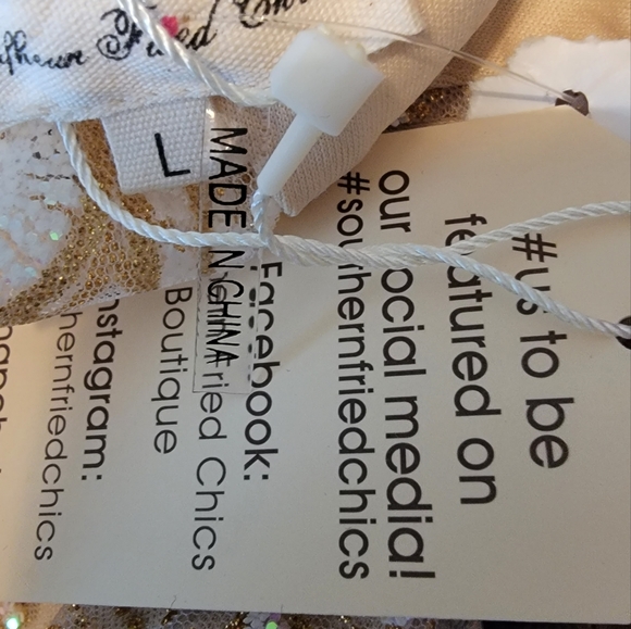 New - Southern Fried Chics Cocktail Dress with beautiful sparkle - Picture 11 of 12